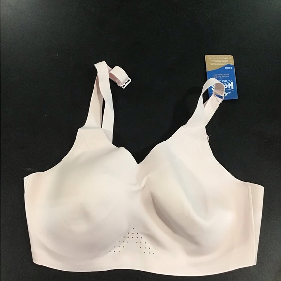 Brooks Other - BROOKS RUNNING BRA 36DD NWT SOFT PINK DARE UNDERWIRE NIP